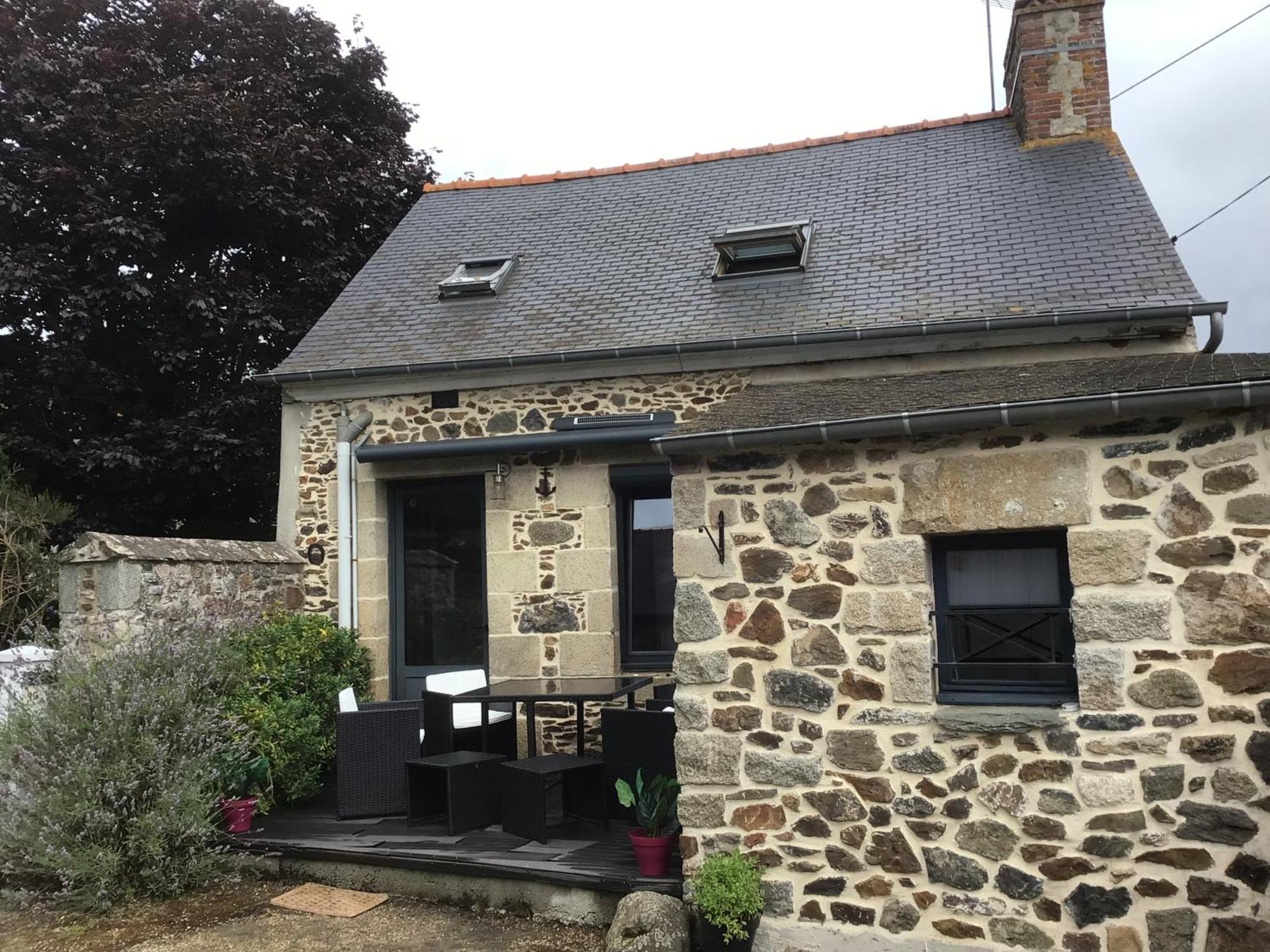 Maison En Pierre A La Campagne Proche De La Mer Plourhan Екстер'єр фото