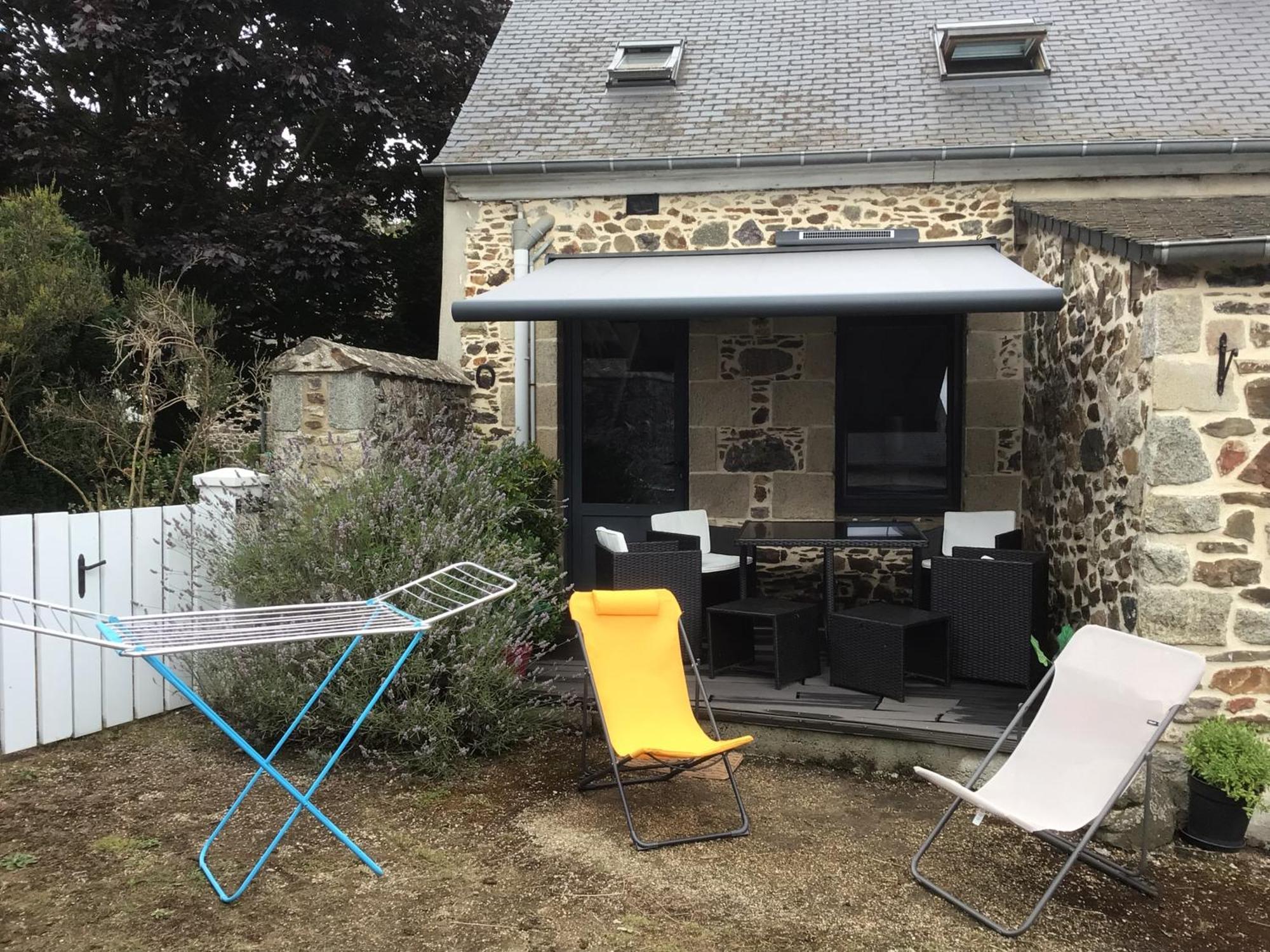 Maison En Pierre A La Campagne Proche De La Mer Plourhan Екстер'єр фото